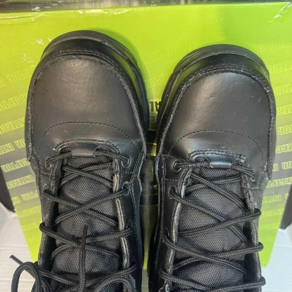 Interceptor Force ST Tactical Steel Toe Boots Size:9.5 Combat Leather Men